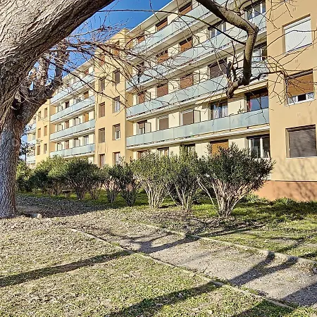 Appartamento Le St Martin, T2 Parking, Cave, Wifi, Proche Centre Frontignan